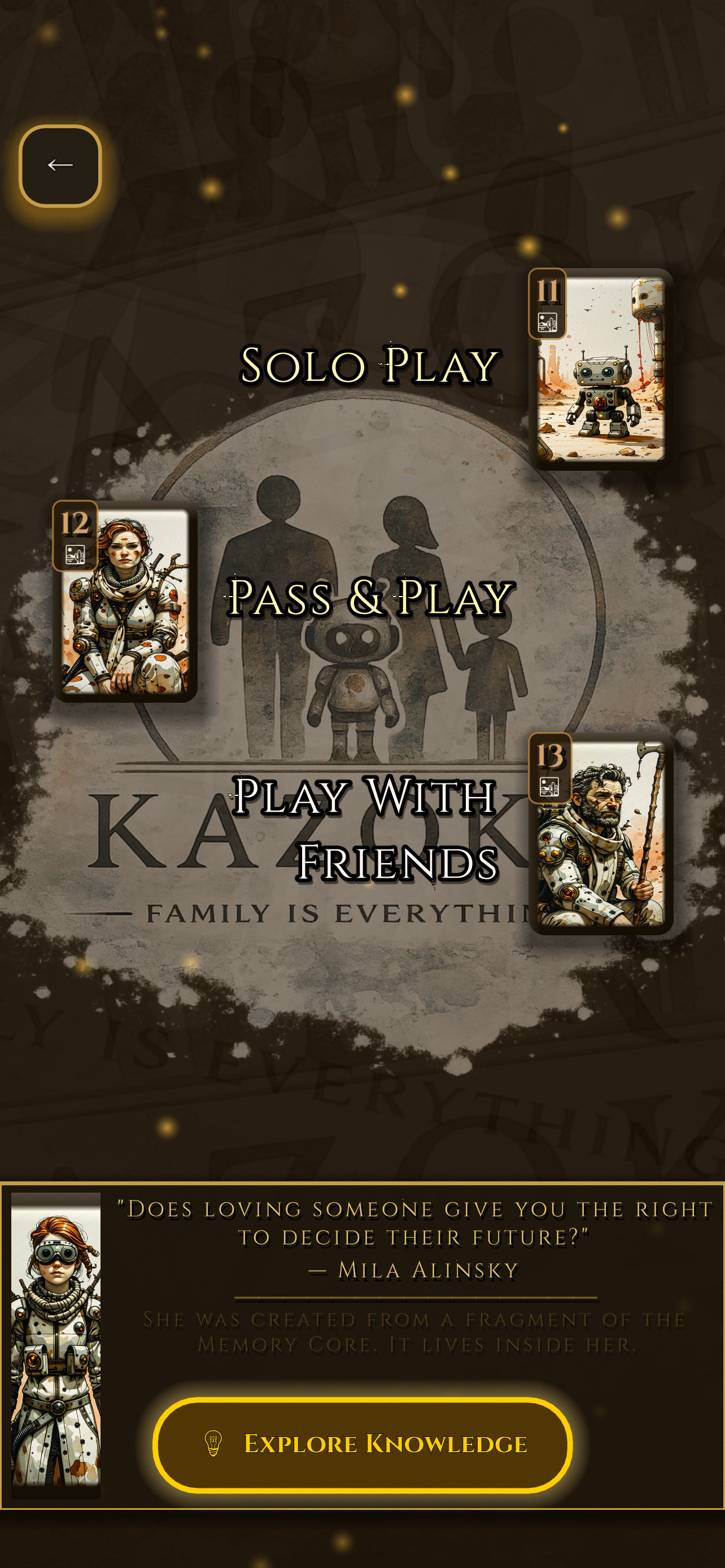 Kazoku desert theme