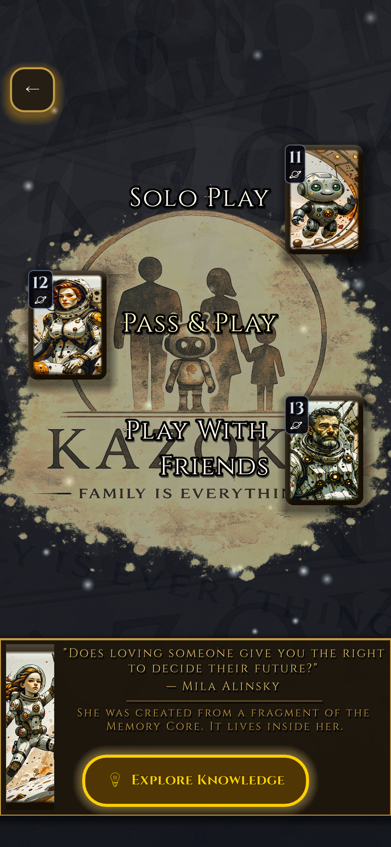 Kazoku nature theme