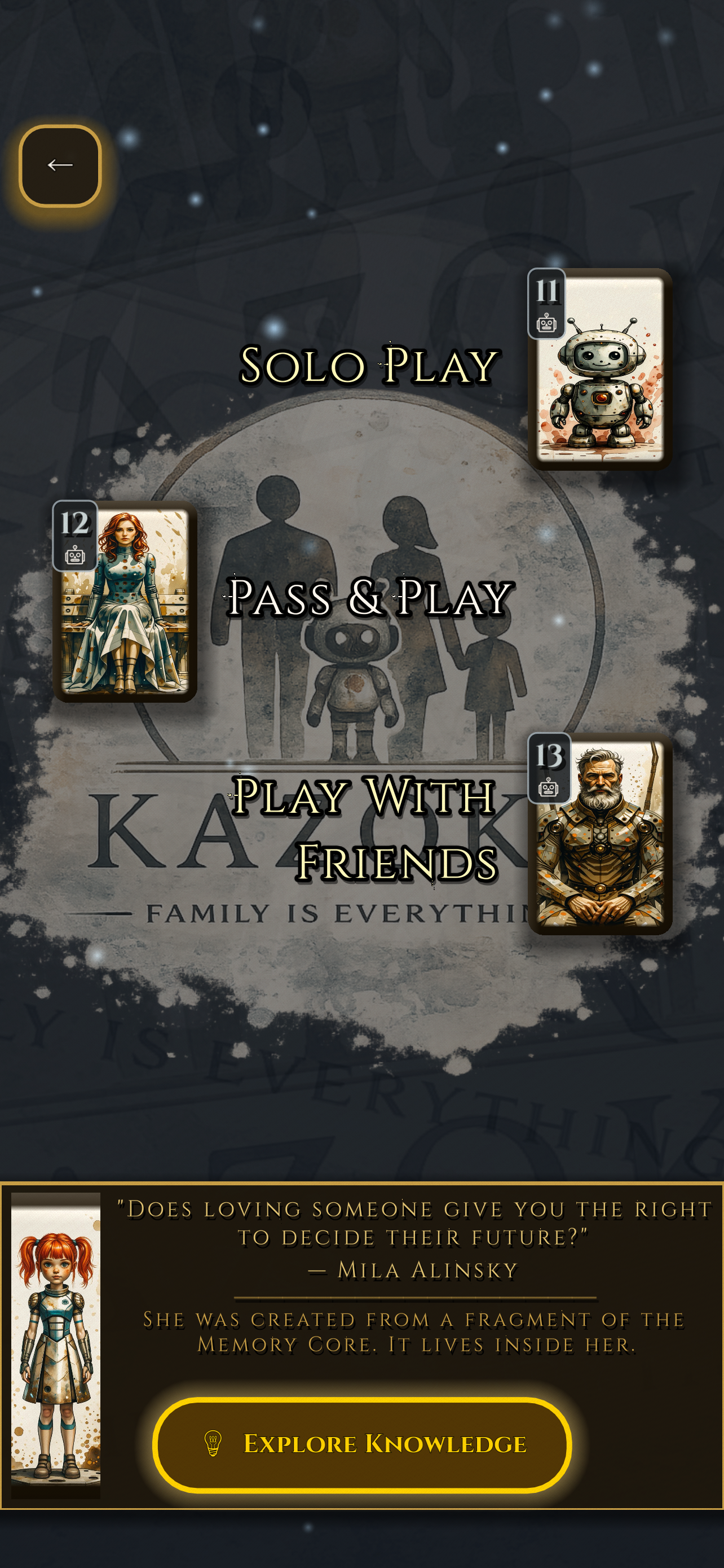Kazoku robotics theme