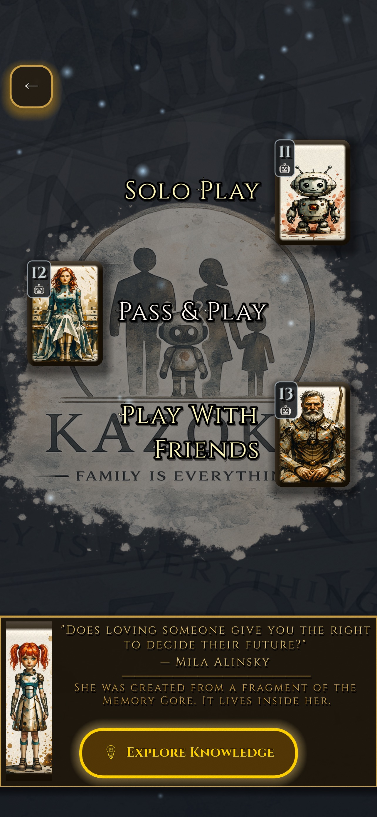Kazoku robotics theme
