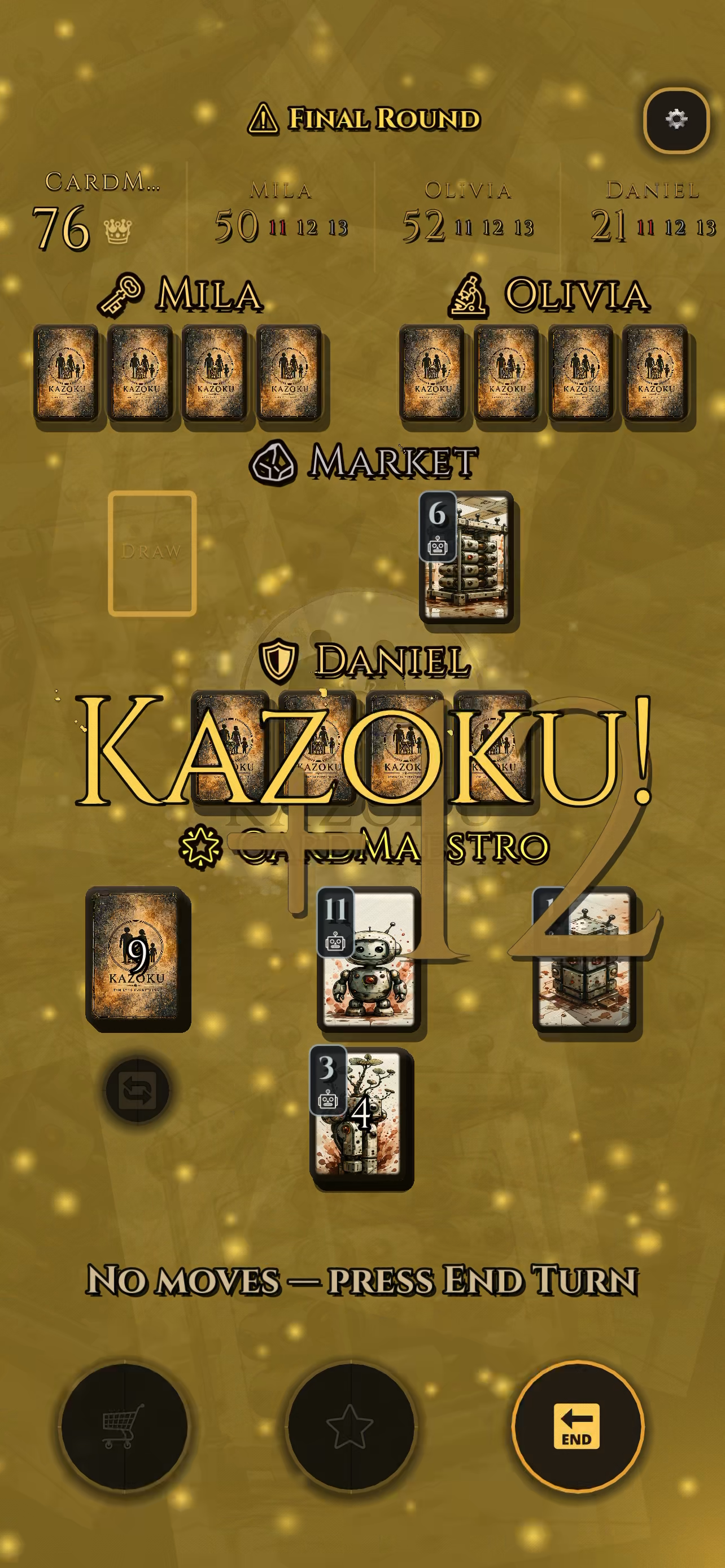 Kazoku scoring