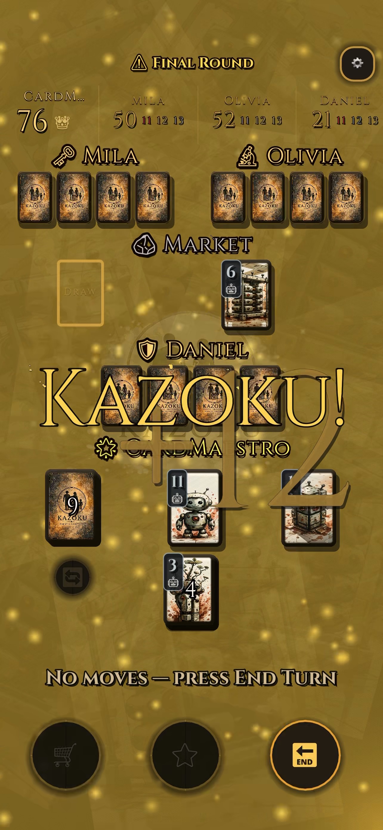 Kazoku scoring